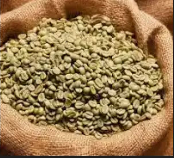 Green coffee beans